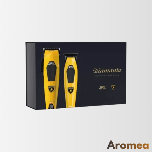 JRL Professional Diamante Clipper & Trimmer Combo Kit Gelb