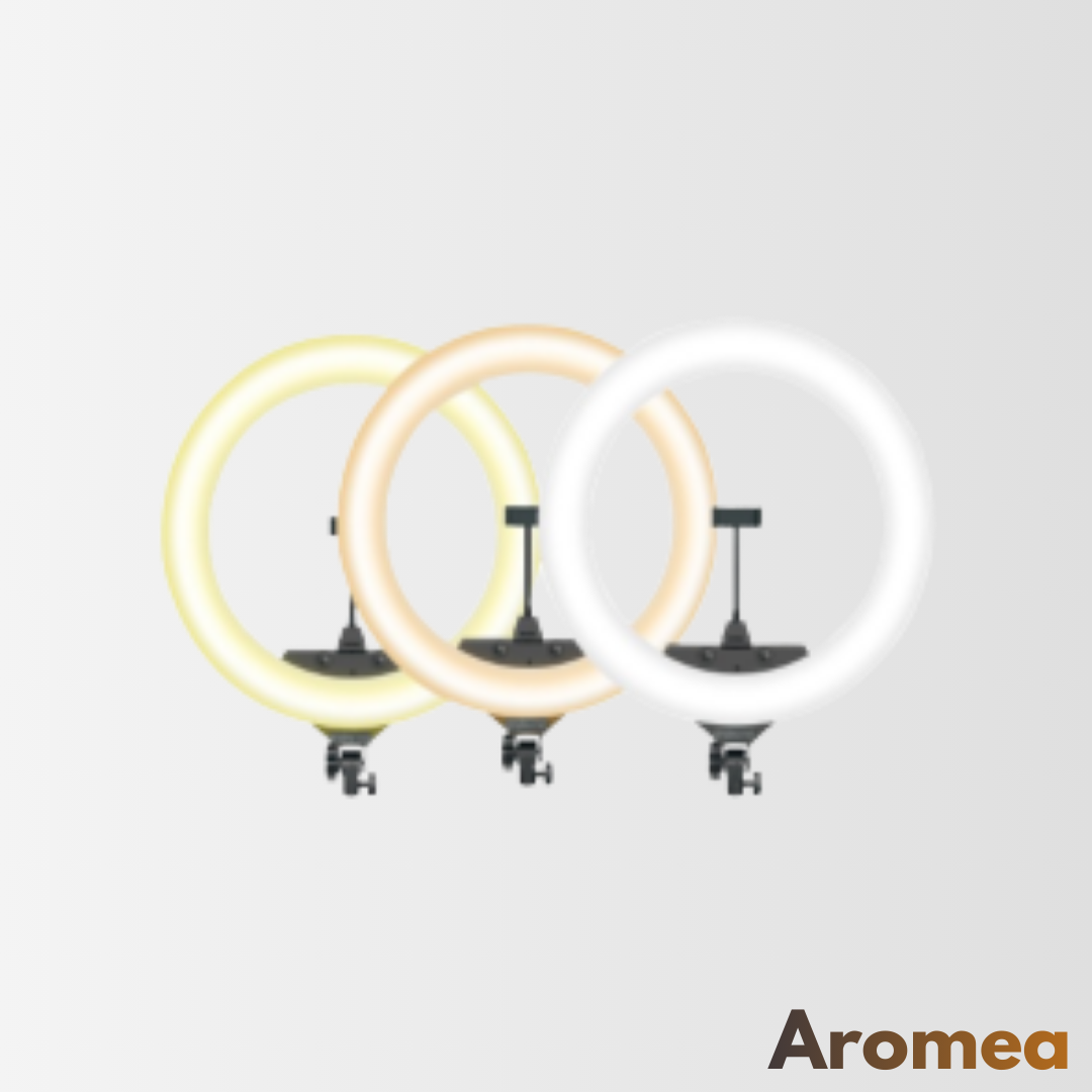 Hairmano Selfie LED Ringlampe 18 Zoll