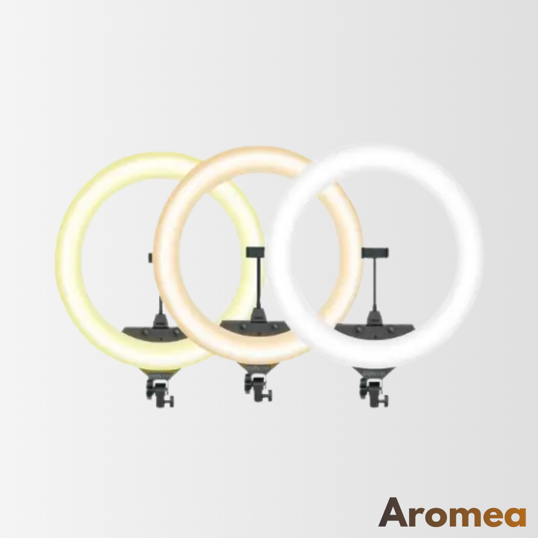 Hairmano Selfie LED Ringlampe 14 Zoll