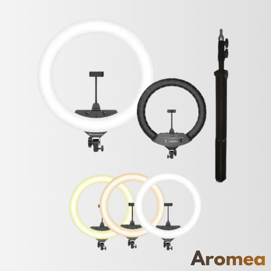 Hairmano Selfie LED Ringlampe 14 Zoll